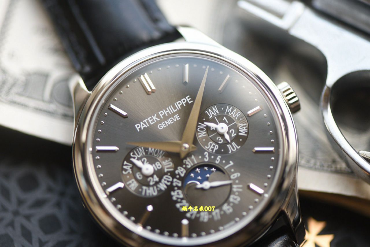 视频评测3K厂百达翡丽超级复杂功能时计系列5327G-001腕表 / BD522