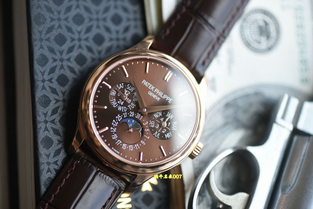 视频评测3K厂百达翡丽超级复杂功能时计系列5327G-001腕表 / BD522