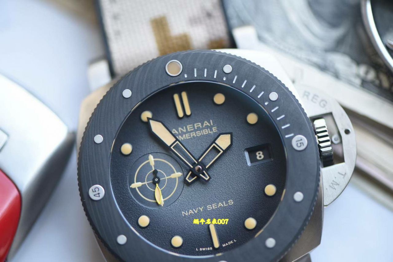 视频评测VS PANERAI新品Submersible Navy SEALS系列 PAM01669手表 / VSPAM01669Q