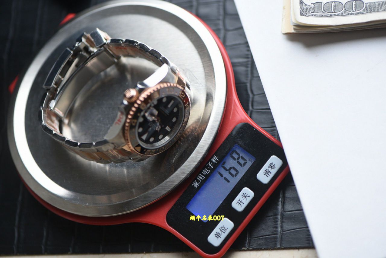 视频评测包金配重劳力士格林尼治型沙士圈m126711chnr-0002顶级复刻腕表 / R1013