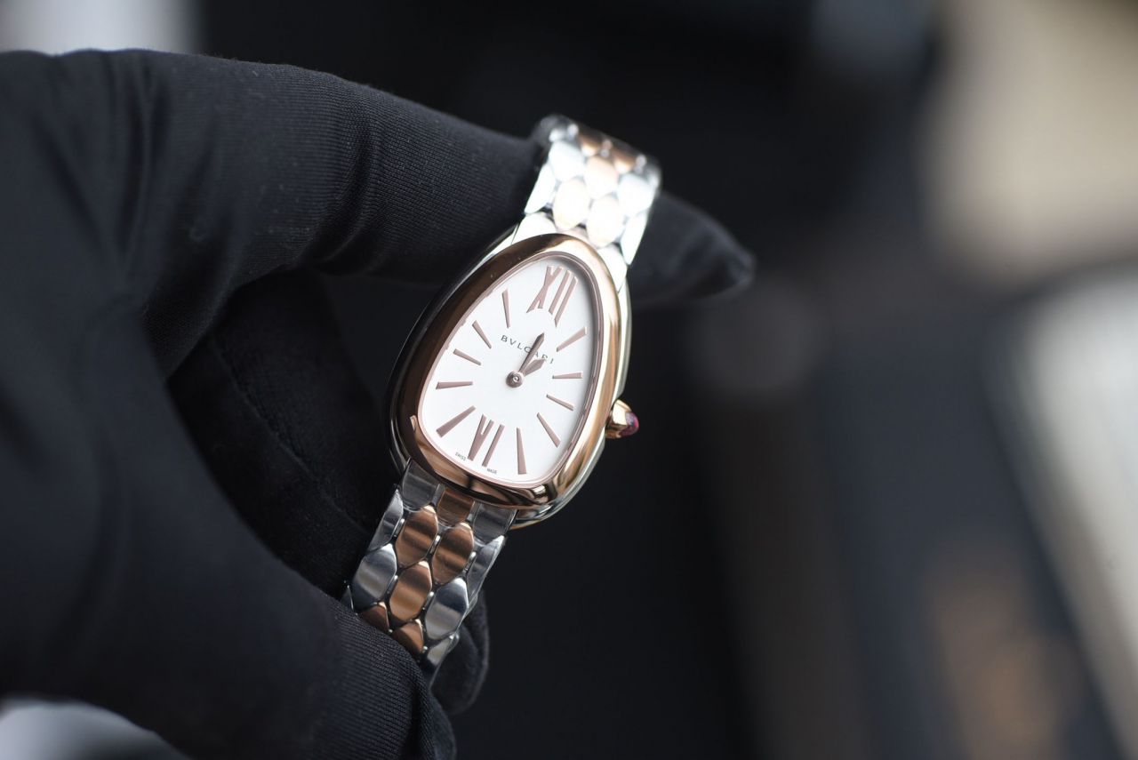 视频评测BV厂宝格丽蛇形SERPENTI系列103948女士腕表 / BG070