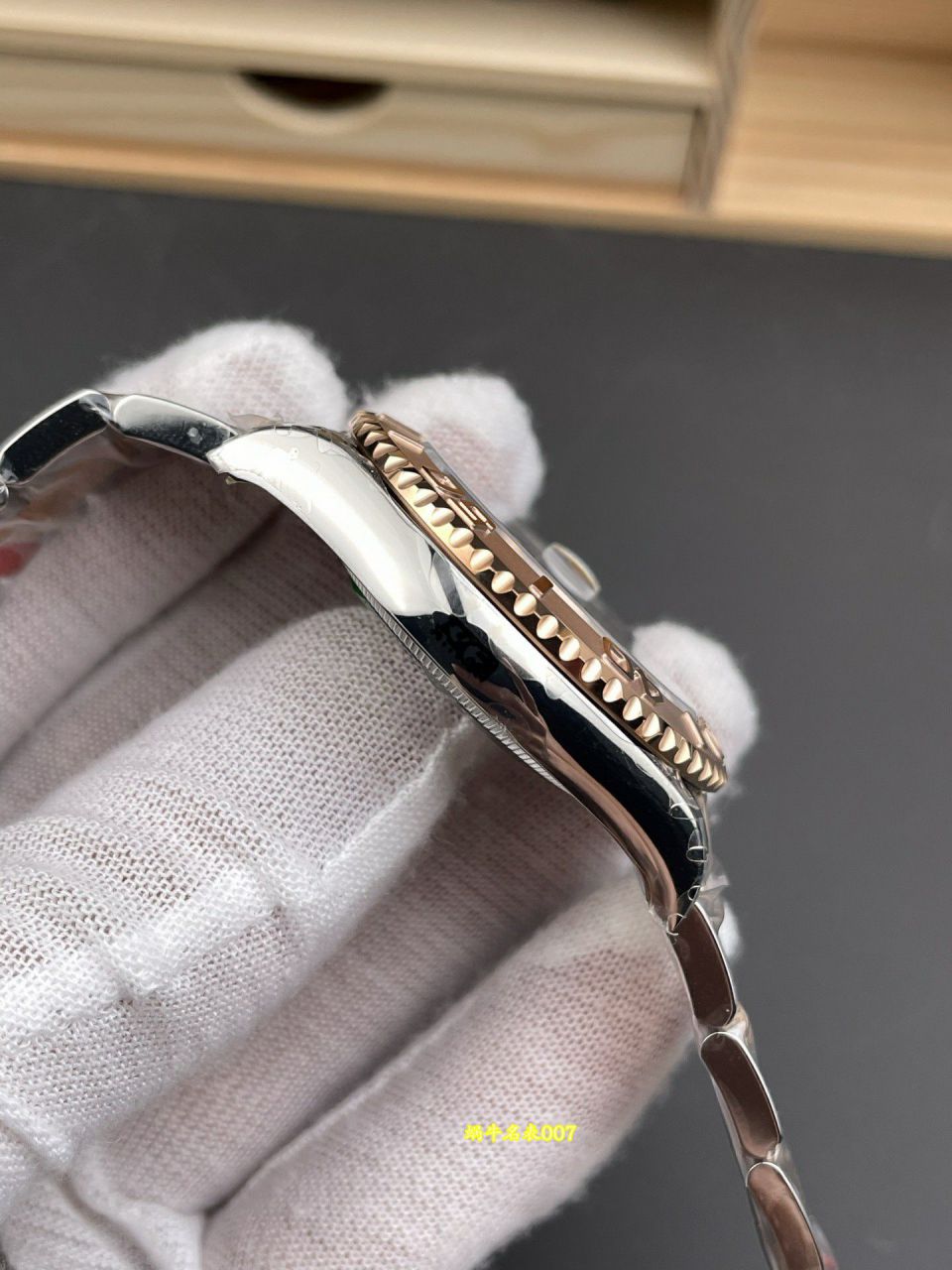 VS厂间玫金游艇巧克力盘劳力士游艇名仕型系列m126621-0001腕表 / R1021