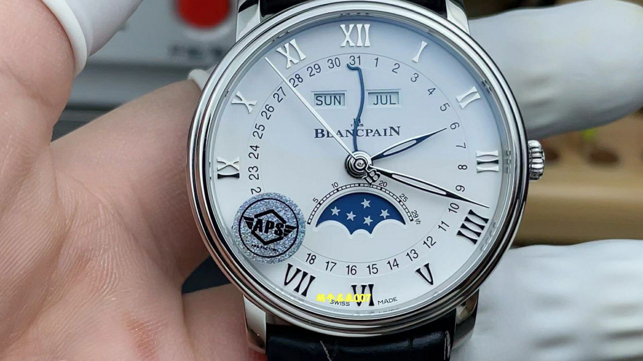 APS厂宝珀经典系列顶级复刻手表6654-3642-55B腕表 / BP083