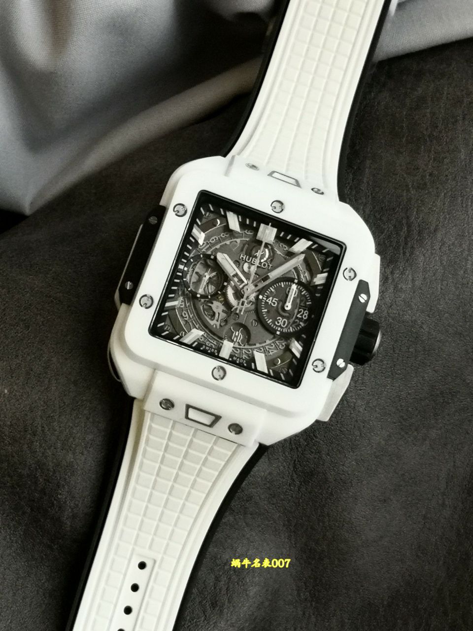 BBF厂宇舶顶级复刻表SQUARE BANG UNICO系列821.HX.0170.RX腕表 / YB156