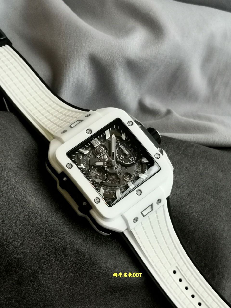 BBF厂宇舶顶级复刻表SQUARE BANG UNICO系列821.HX.0170.RX腕表 / YB156