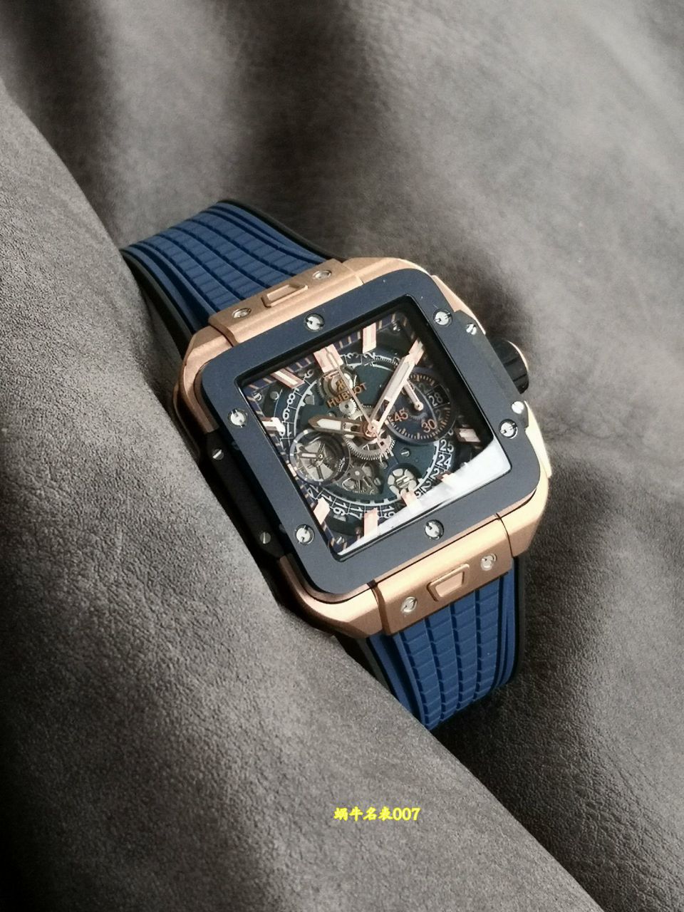 BBF厂宇舶SQUARE BANG UNICO系列821.NL.5170.RX腕表 / YB157