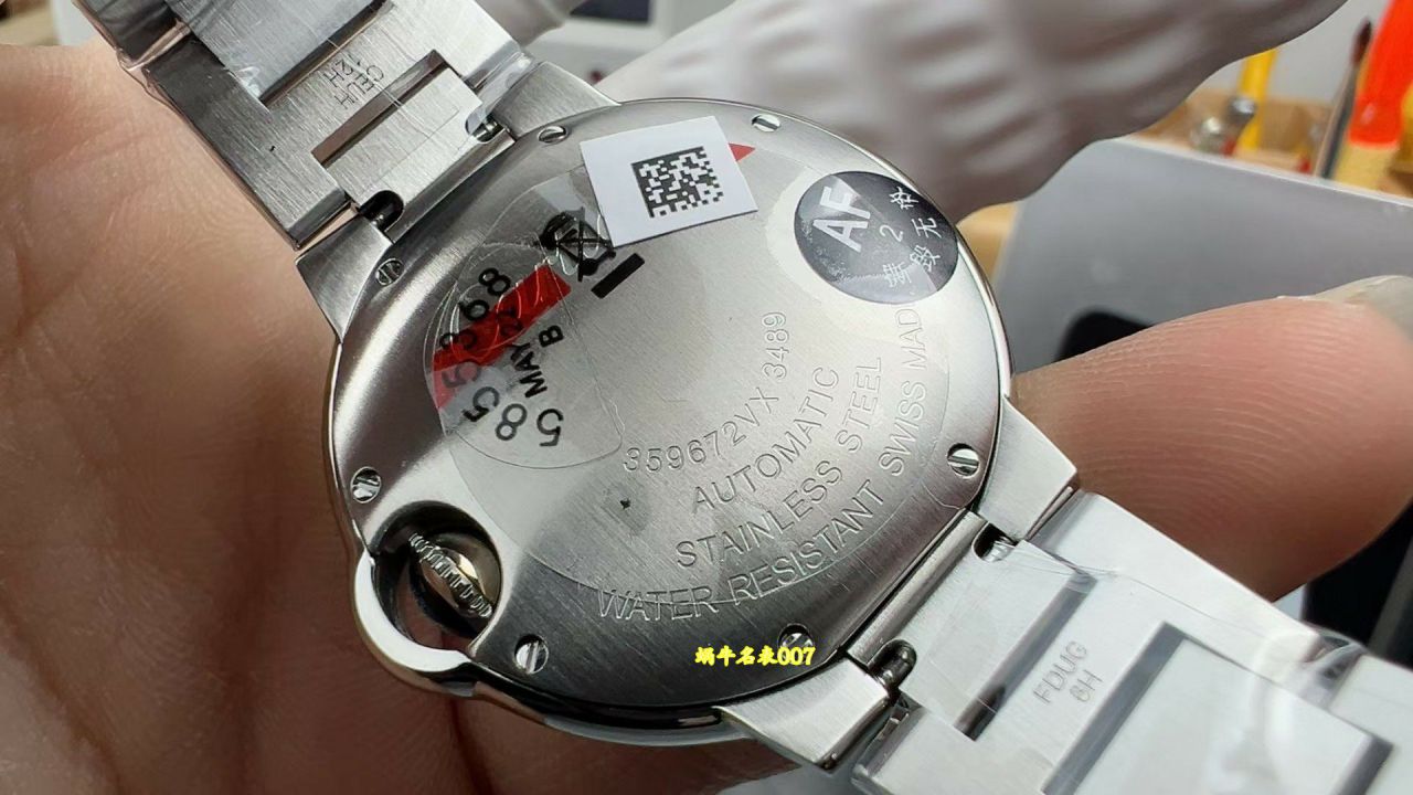 AF厂卡地亚蓝气球女装顶级复刻手表33毫米W4BB0037腕表 / K385