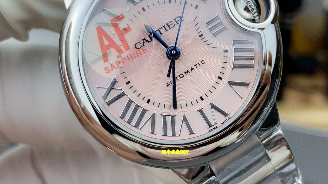 AF33粉气球卡地亚蓝气球女WSBB0046腕表 / k388