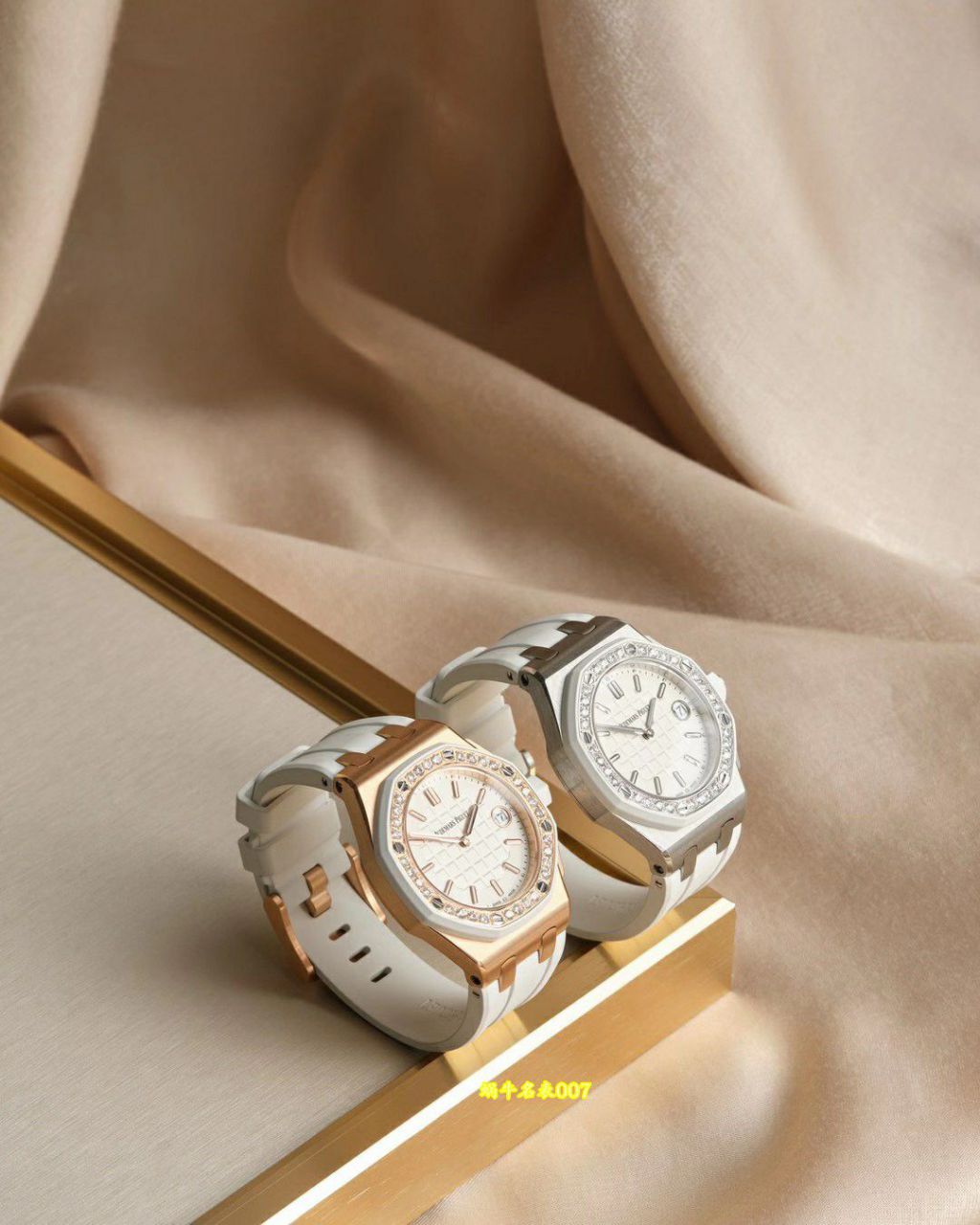 高端稀有品原单品质真钻女表爱彼皇家橡树离岸型复刻67540OK.ZZ.D010CA.01腕表 / AP367