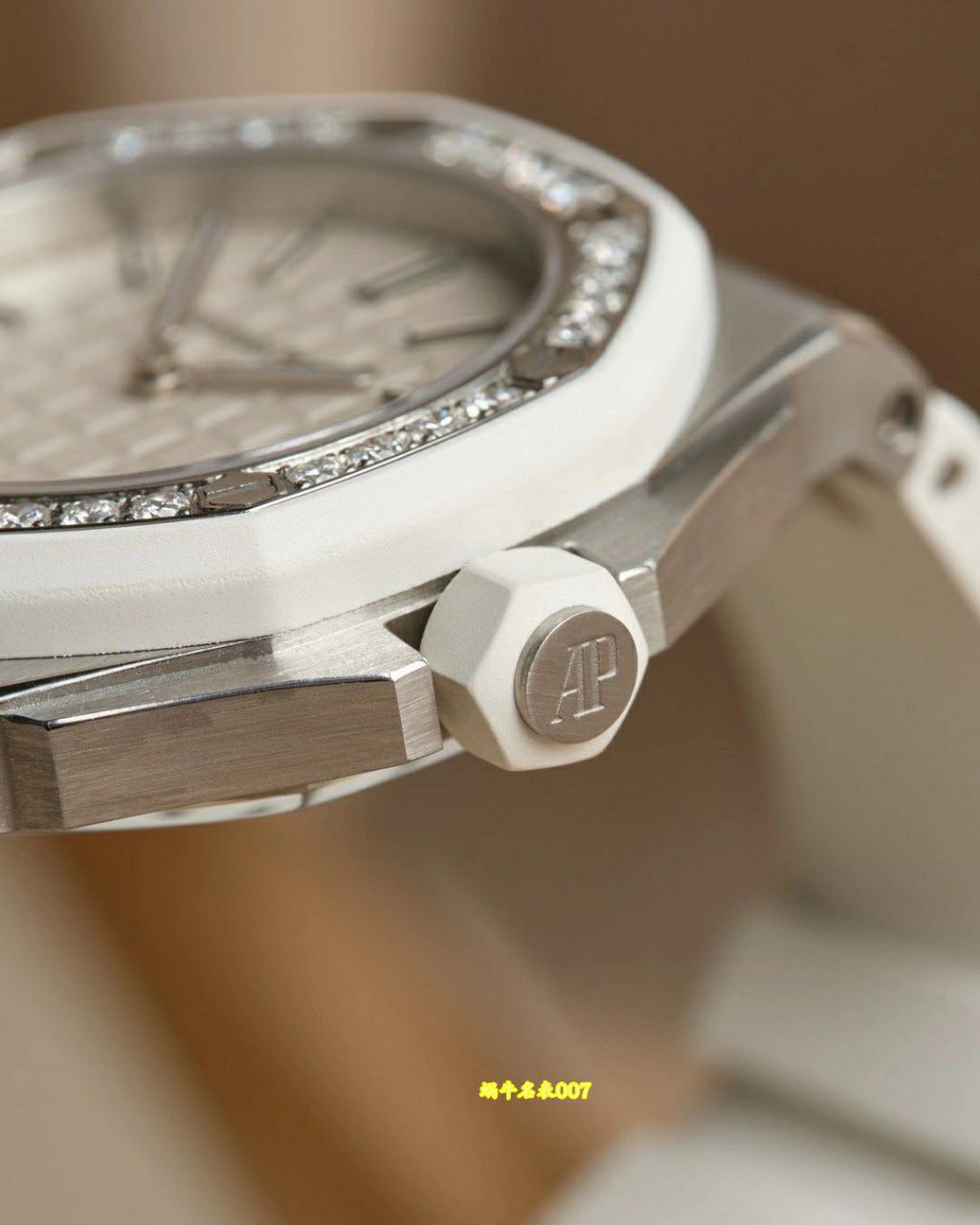 高端稀有品原单品质真钻女表爱彼皇家橡树离岸型复刻67540OK.ZZ.D010CA.01腕表 / AP367