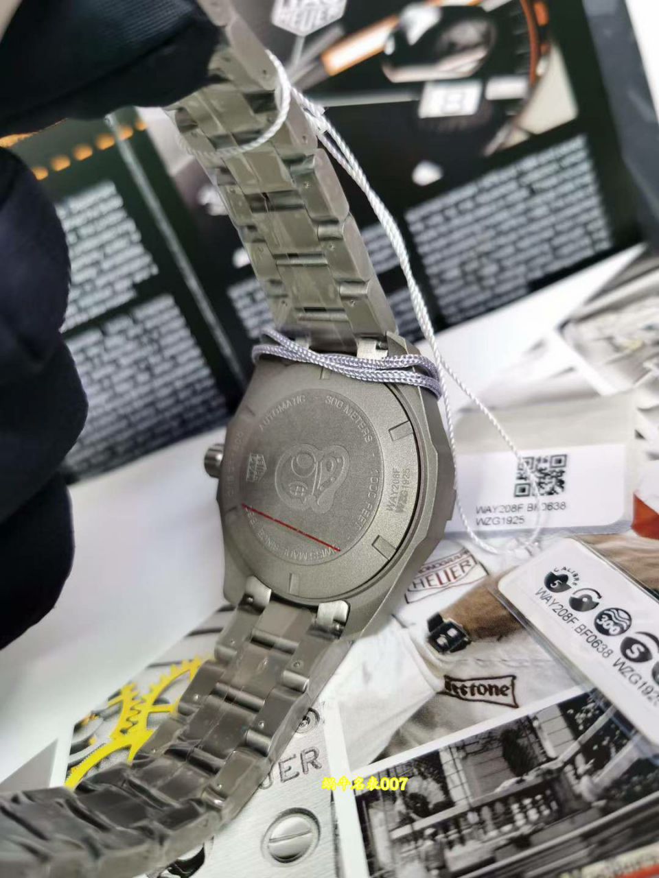 原单泰格豪雅竞潜系列WAY208F.BF0638腕表(Bamford Watch 限量版) / TG120