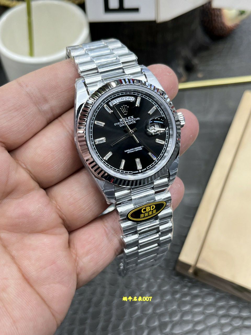 CBD配重劳力士星期日历型系列m228236-0004腕表 / R1035