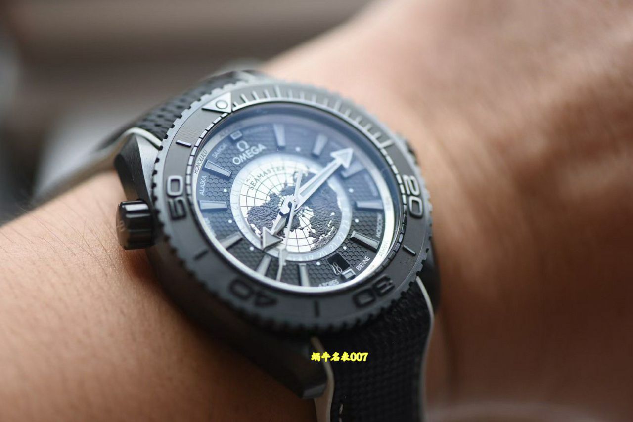 视频评测VS厂欧米茄海马世界时600米215.92.46.22.01.006和215.92.46.22.01.007腕表 / R836