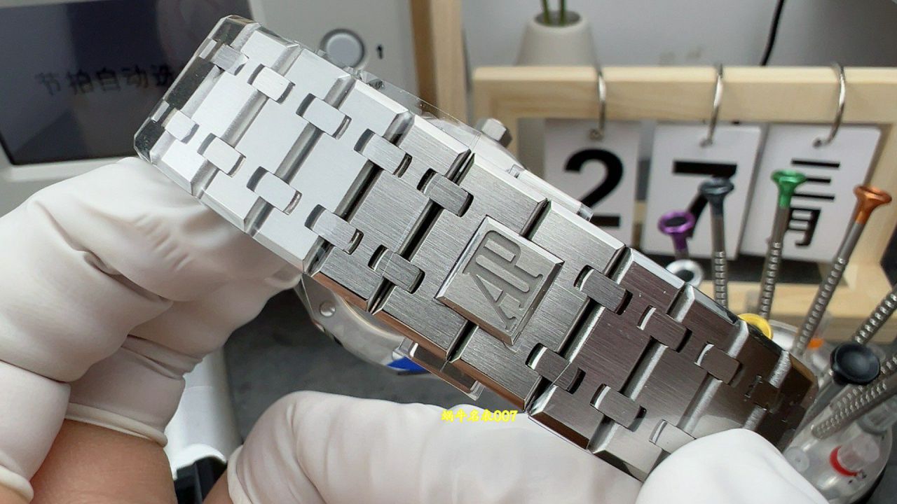 APS厂终极版爱彼皇家橡树白面15500ST.OO.1220ST.04腕表 / AP377