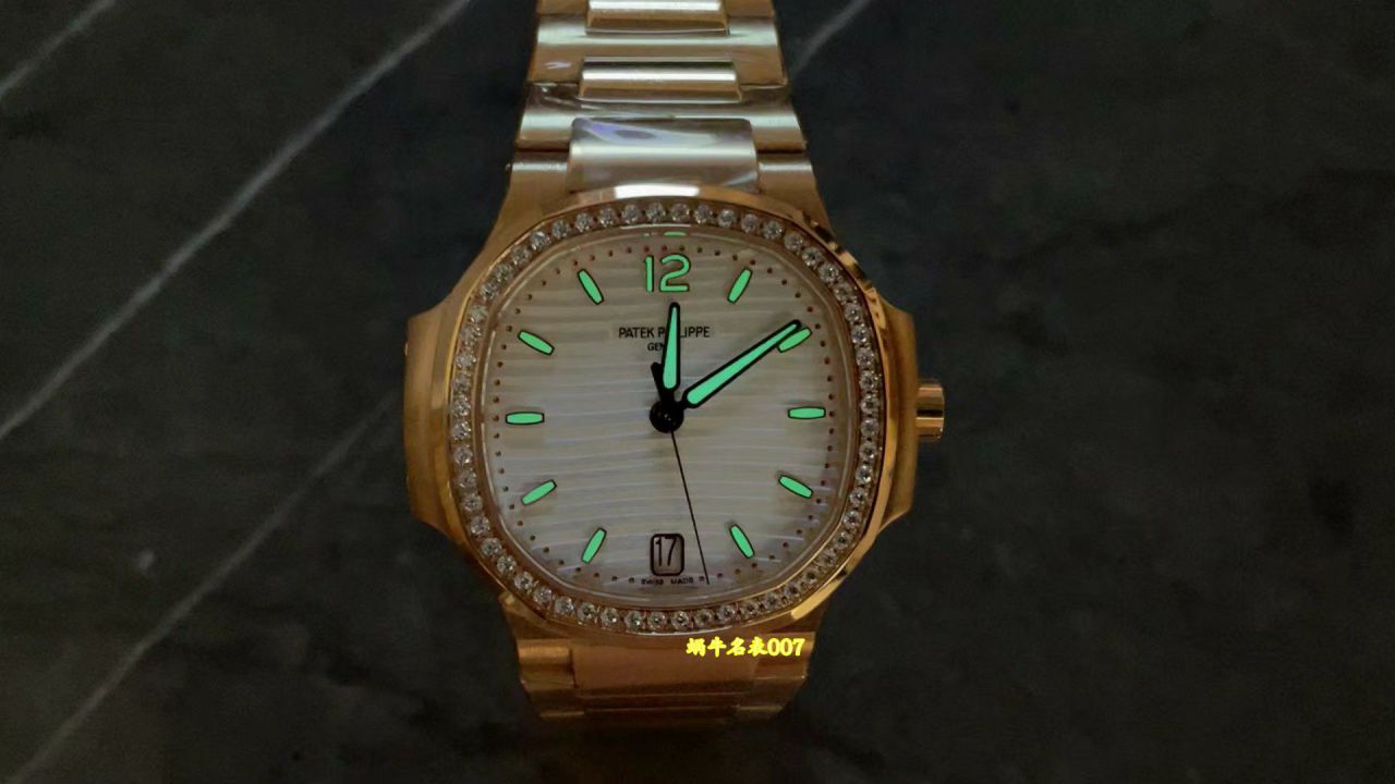 3K百达翡丽运动优雅系列7118/1A-010女士腕表(鹦鹉螺) / BD518