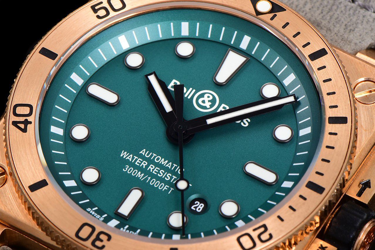 柏莱士INSTRUMENTS系列BR0392-D-LT-BR/SRB腕表 /  