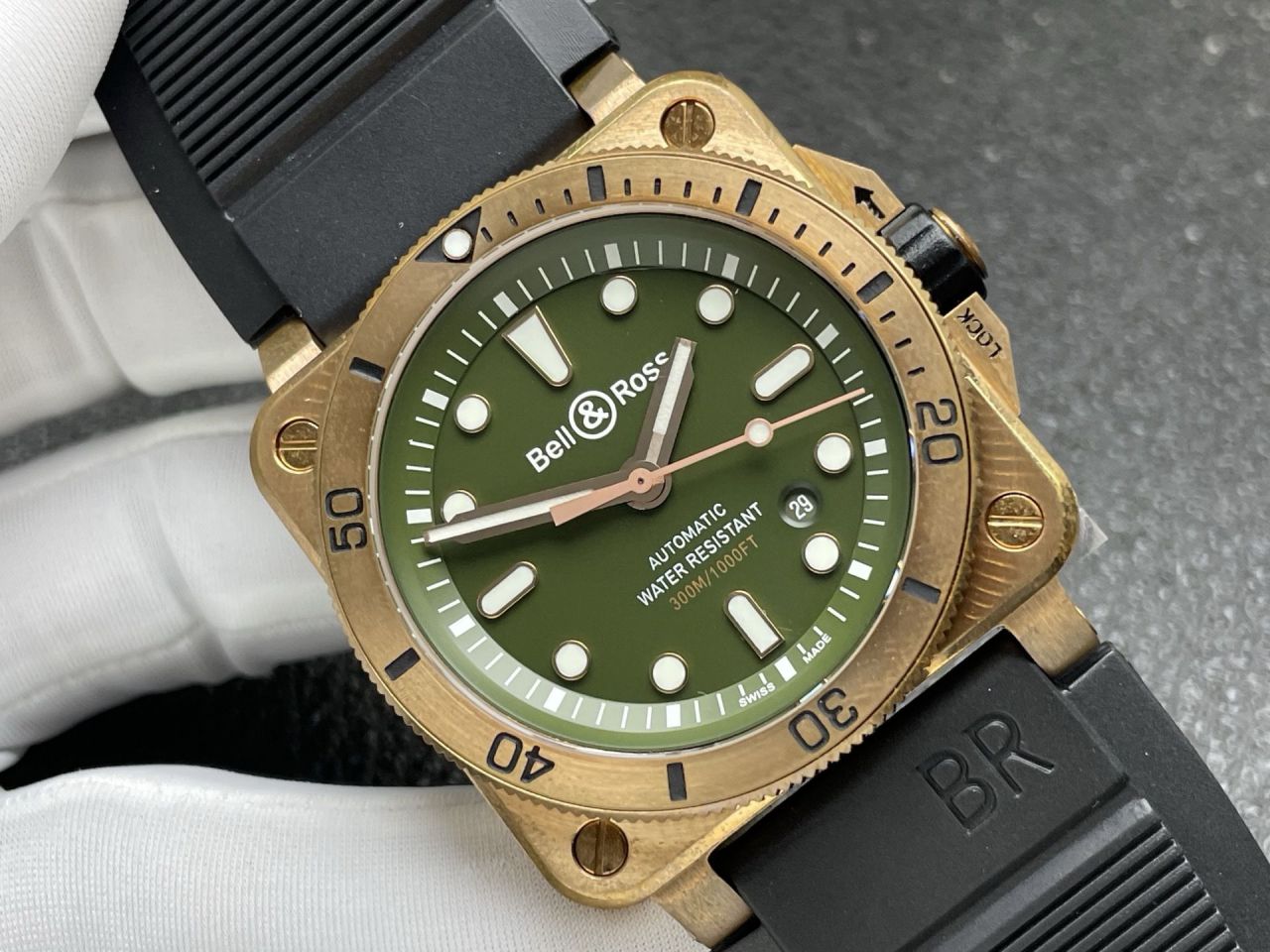 柏莱士INSTRUMENTS系列BR0392-D-G-BR/SCA腕表 /  