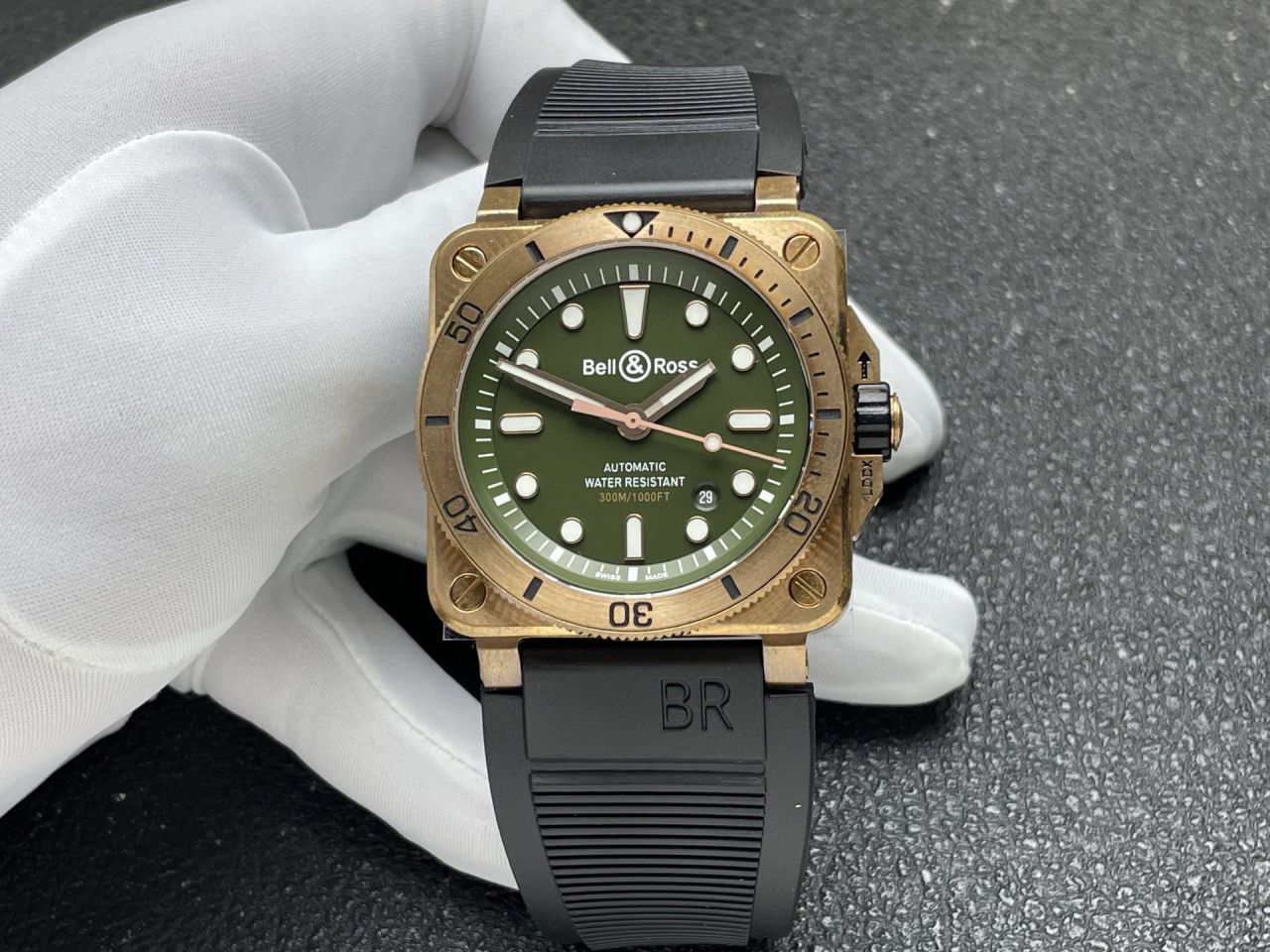 柏莱士INSTRUMENTS系列BR0392-D-G-BR/SCA腕表 /  