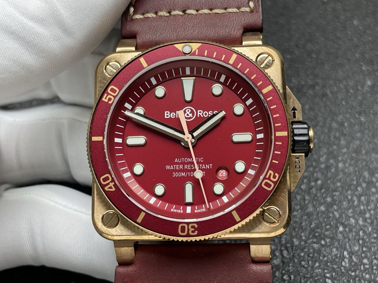 柏莱士INSTRUMENTS系列BR0392-D-G-BR/SCA腕表 /  