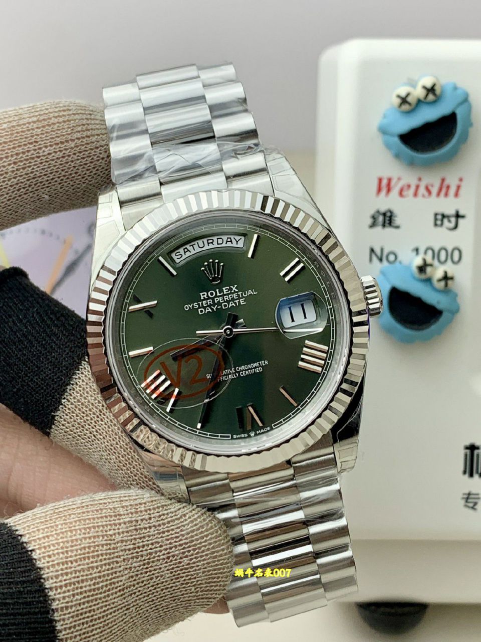 VS配重劳力士星期日历型系列m228236-0008腕表 /  