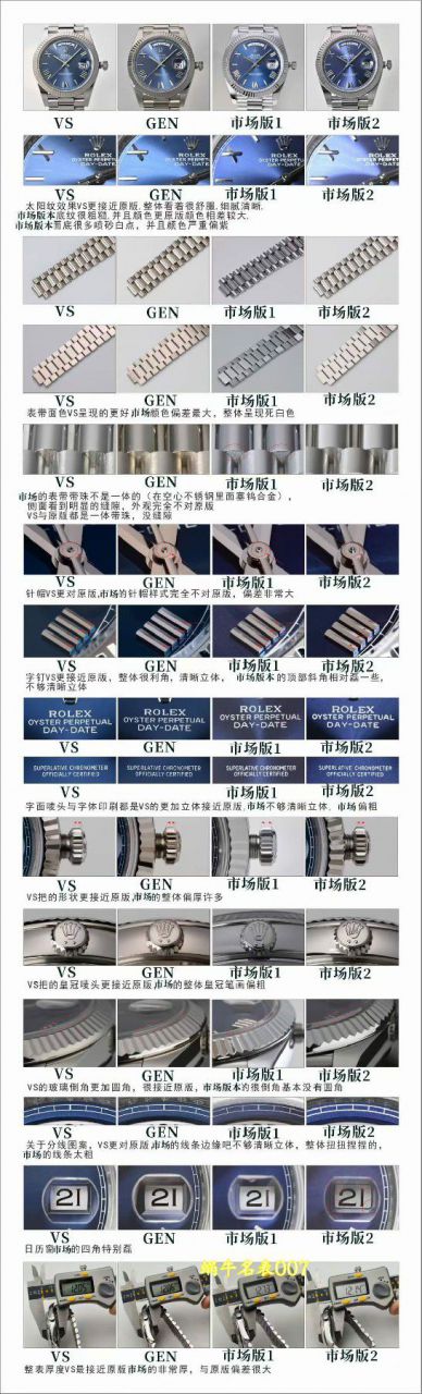VS配重劳力士星期日历型系列m228236-0008腕表 /  