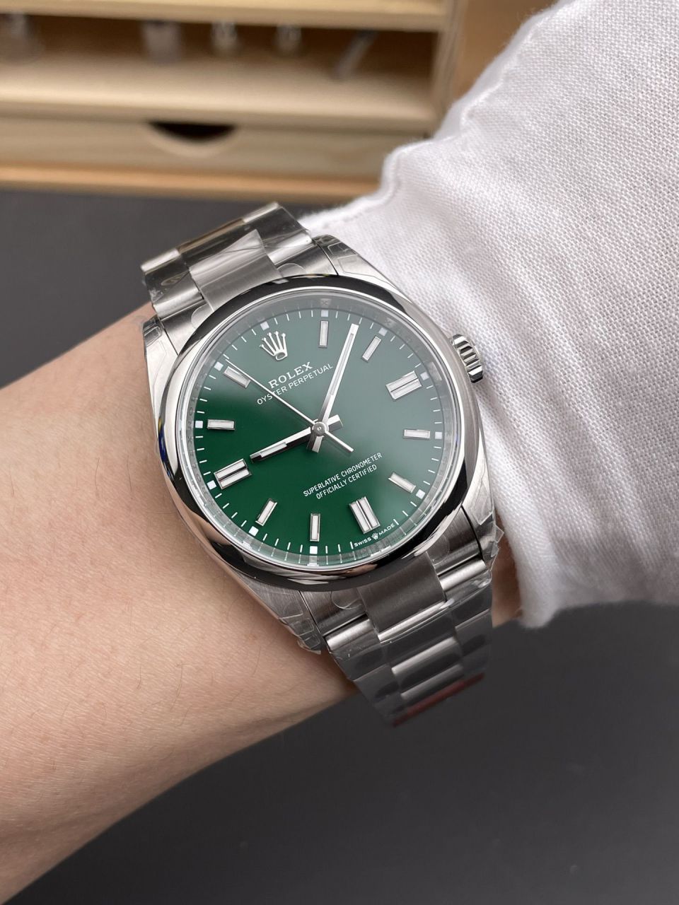 VS劳力士蚝式恒动系列m126000-0005腕表