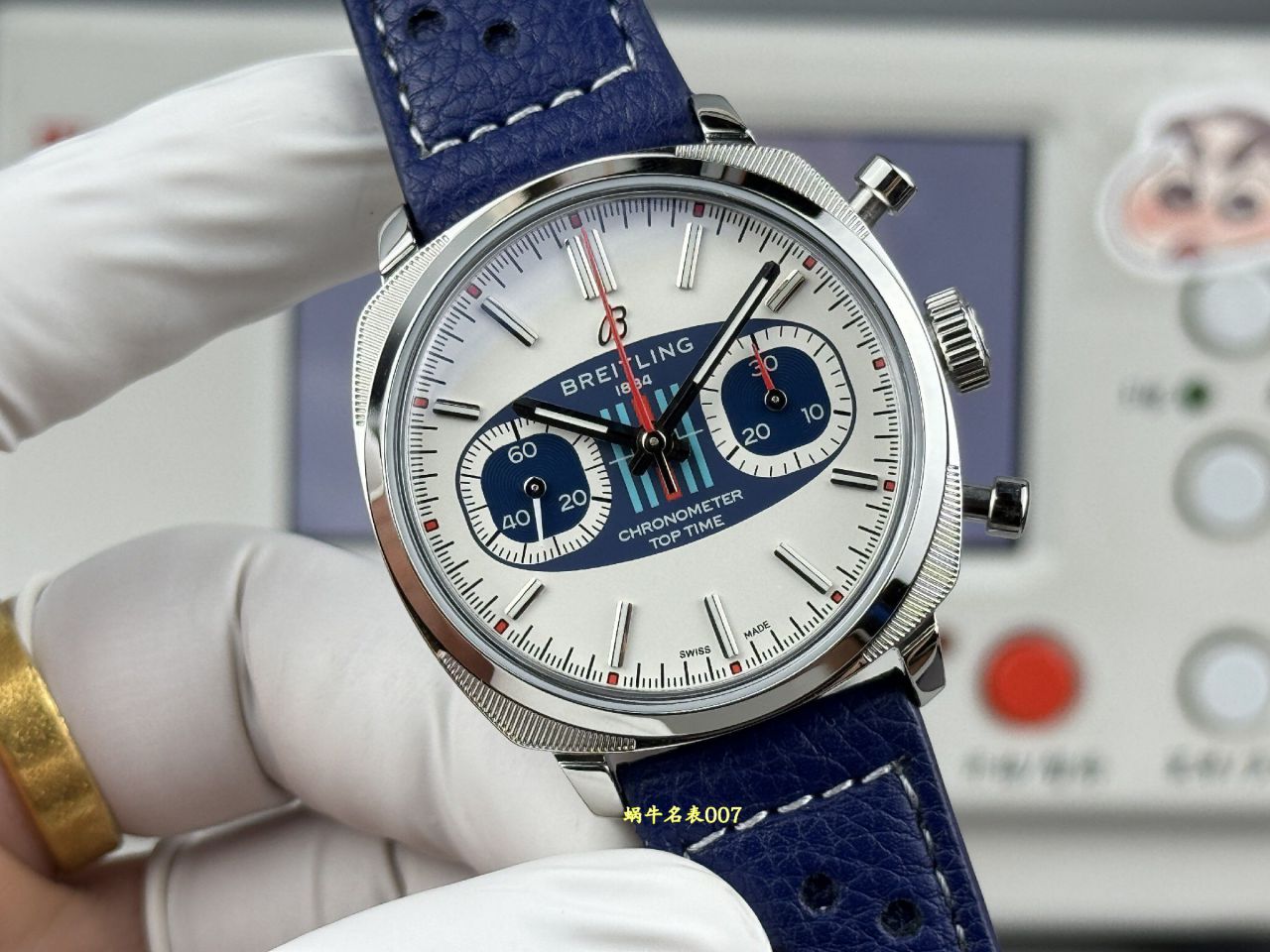 BLS百年灵TOP TIME系列AB01772A1G1X1腕表 /  