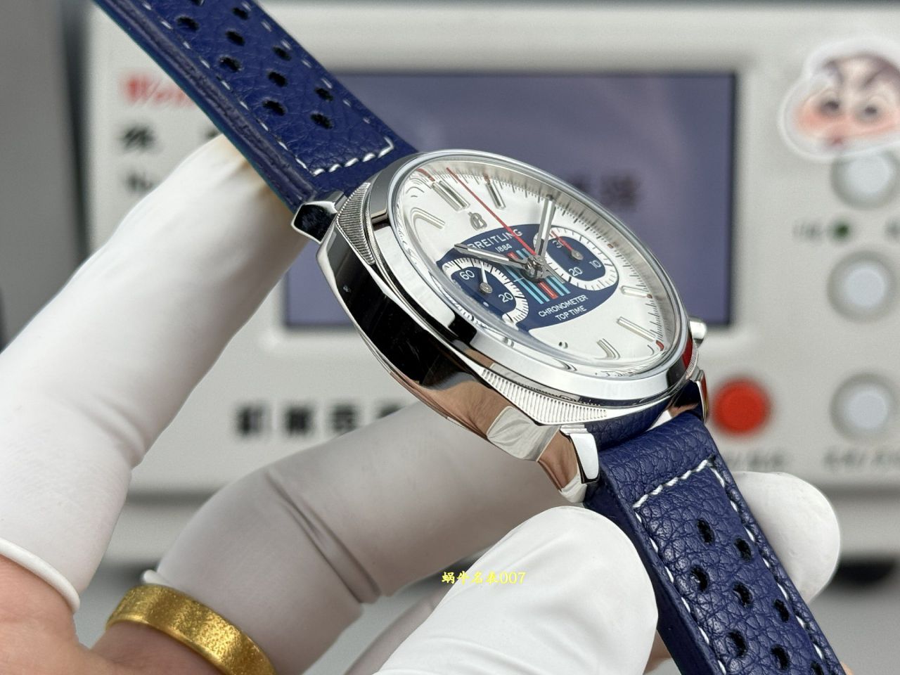 BLS百年灵TOP TIME系列AB01772A1G1X1腕表 /  