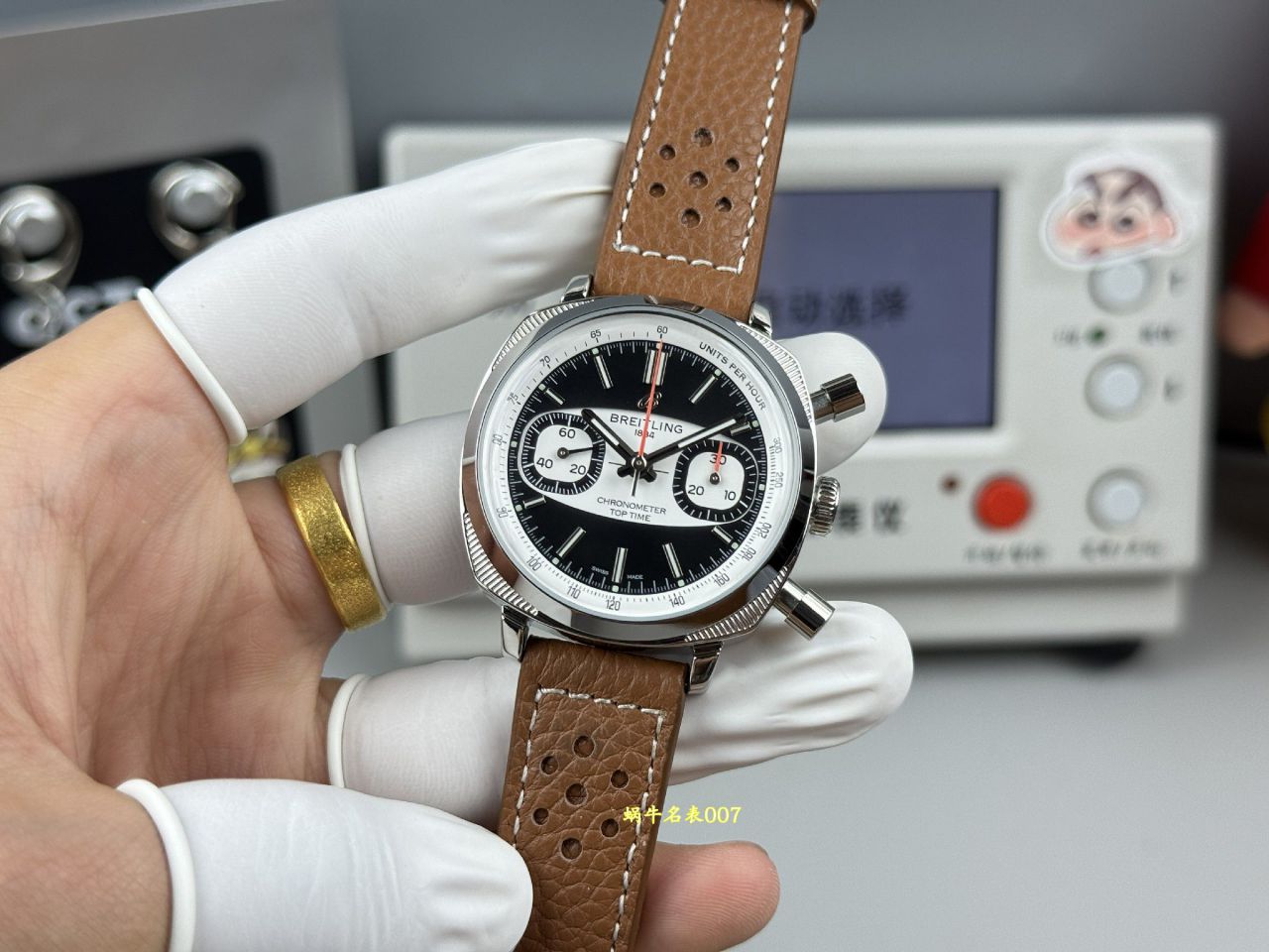 BLS百年灵TOP TIME系列AB01771A1B1X1腕表 /  