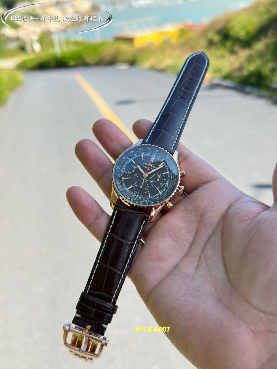 BLS百年灵航空计时系列UB01384A1B1P1腕表 /  