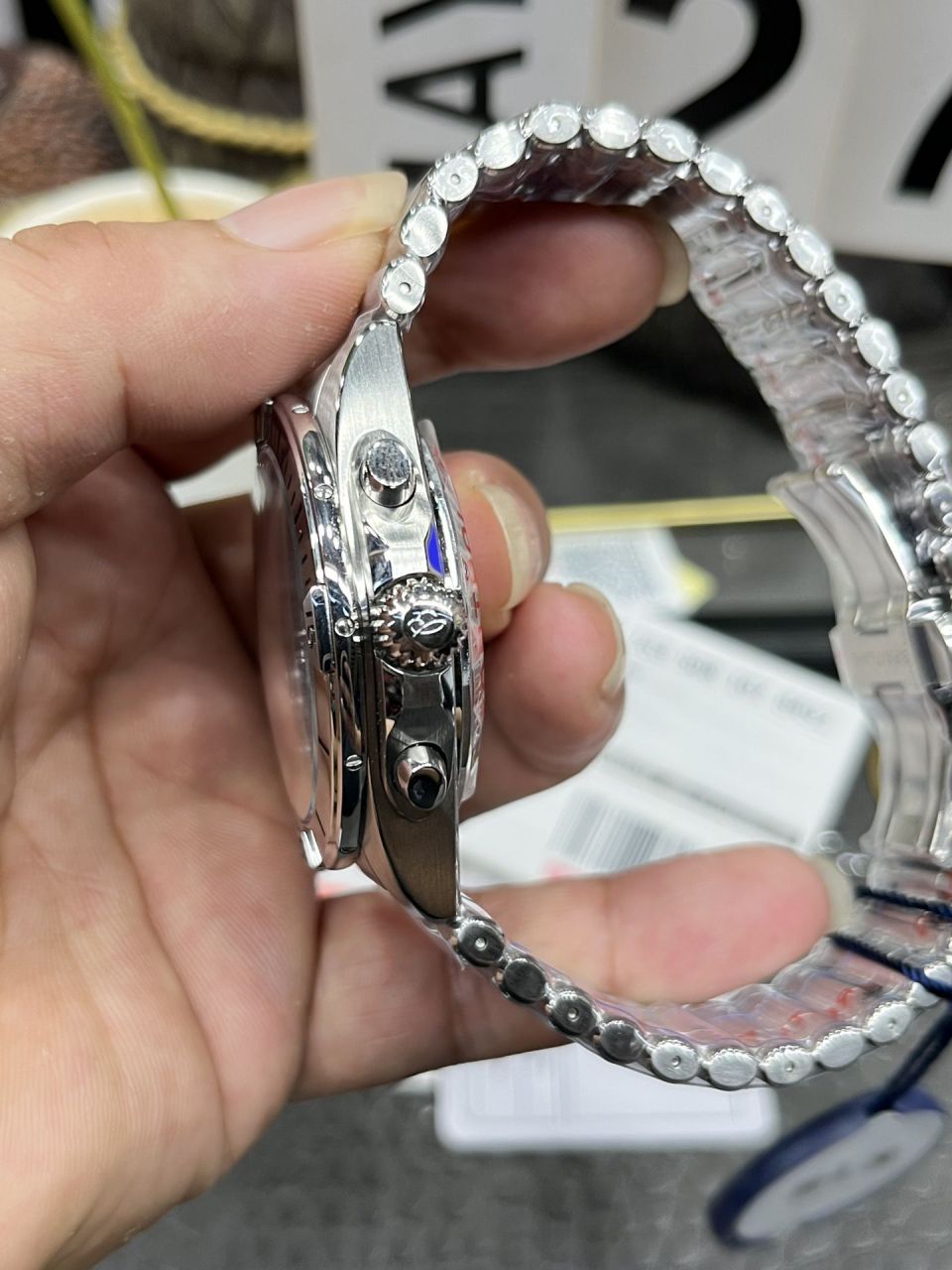 BLS百年灵机械计时系列AB01344A1C1A1腕表 /  