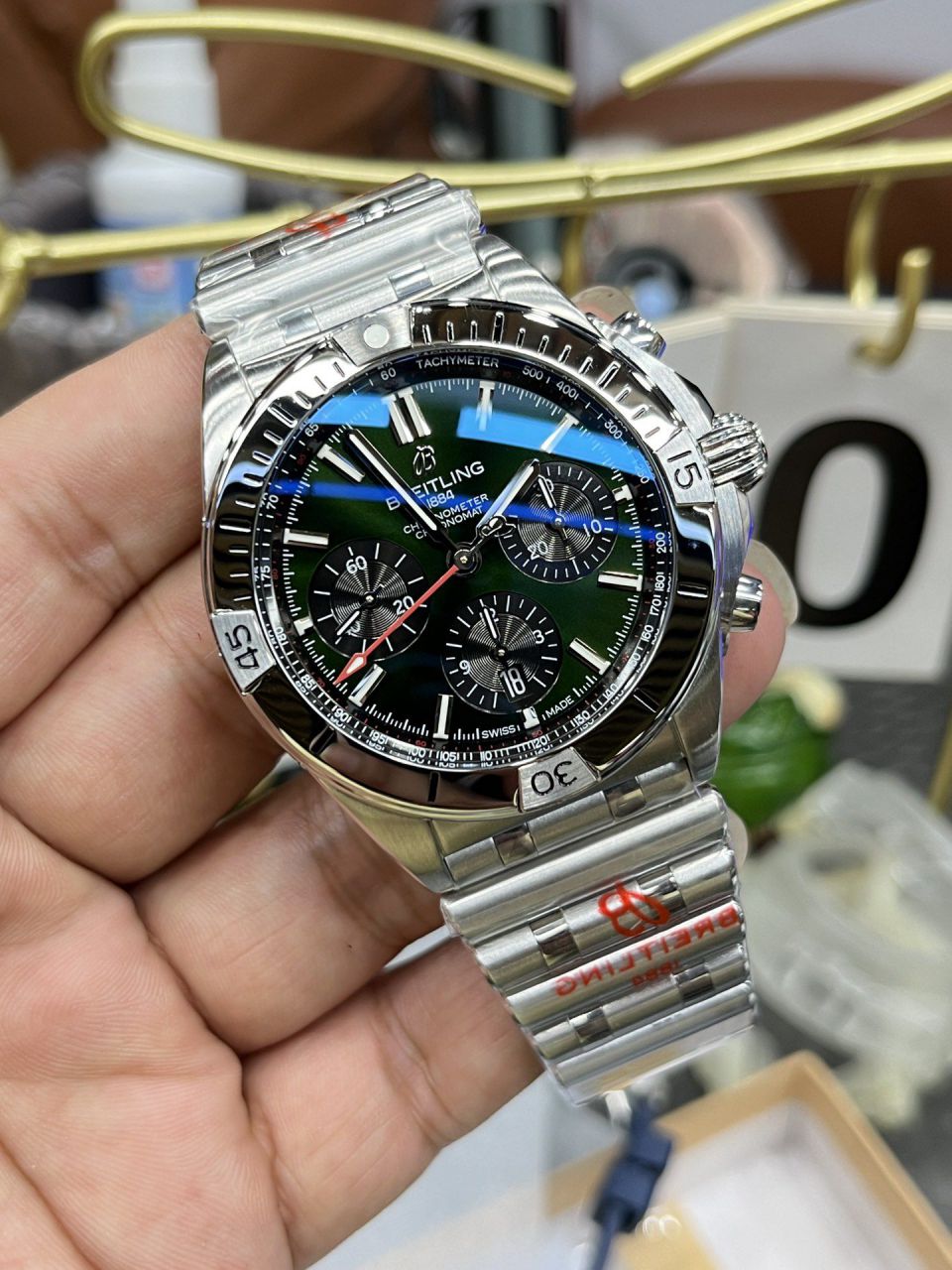  BLS百年灵机械计时系列AB01343A1L1A1腕表