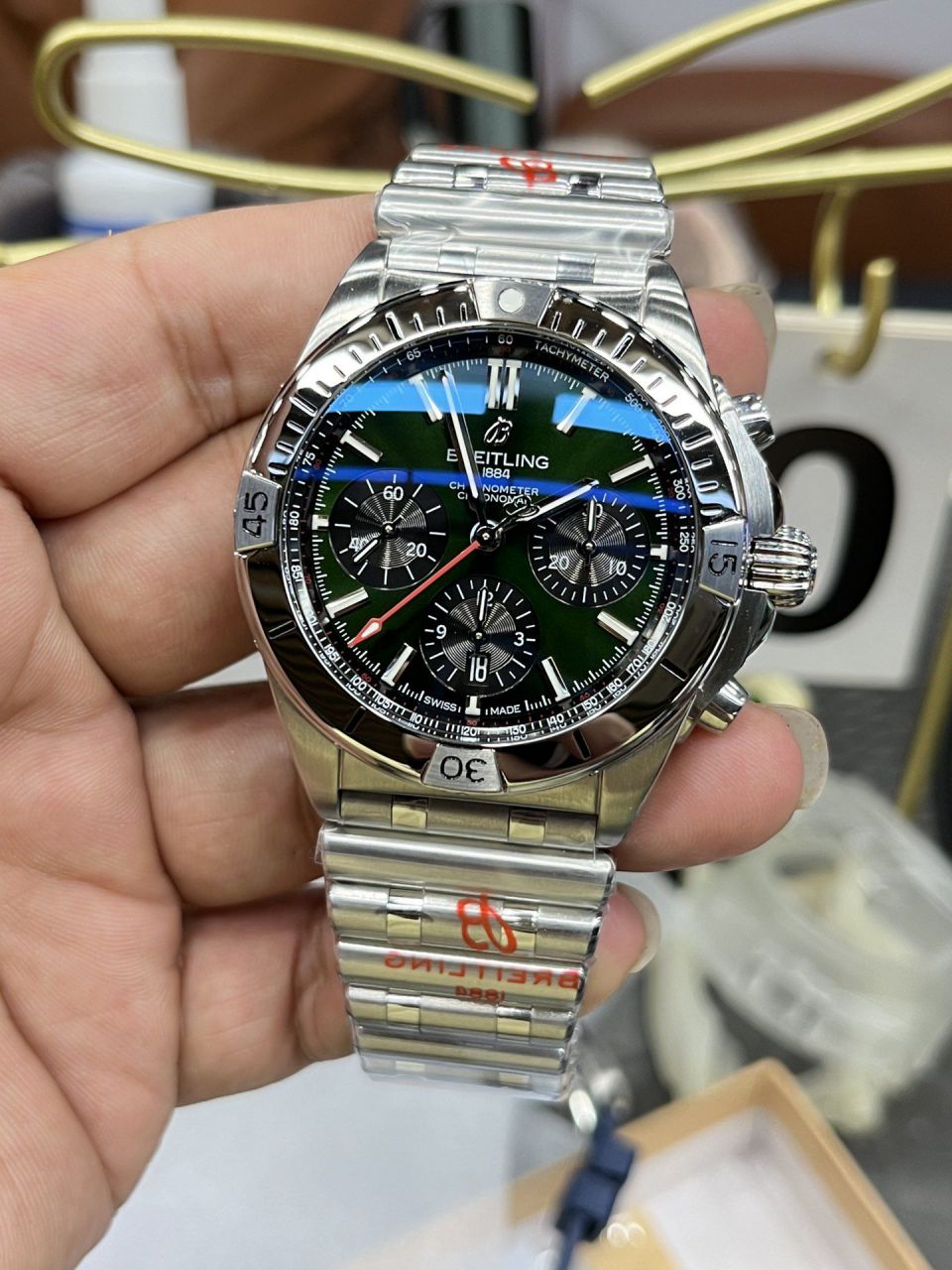  BLS百年灵机械计时系列AB01343A1L1A1腕表 /  