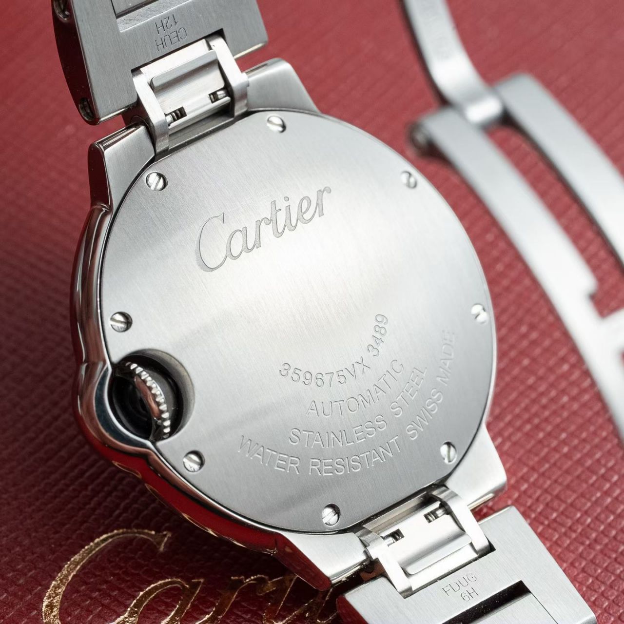 高端定制真钻女表卡地亚蓝气球系列W4BB0028腕表 /  