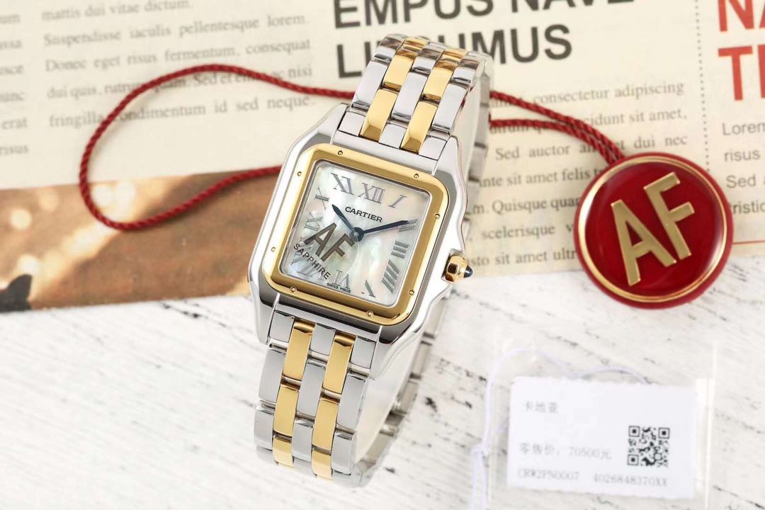 AF卡地亚PANTHÈRE DE CARTIER系列W2PN0007腕表 /  