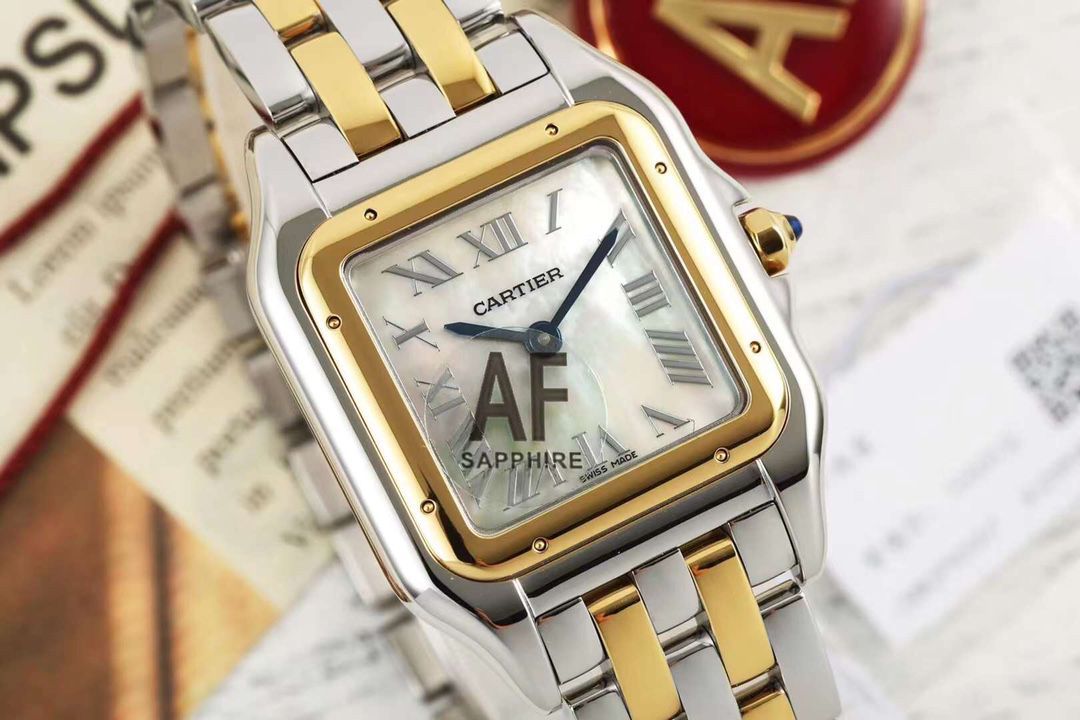 AF卡地亚PANTHÈRE DE CARTIER系列W2PN0007腕表 /  