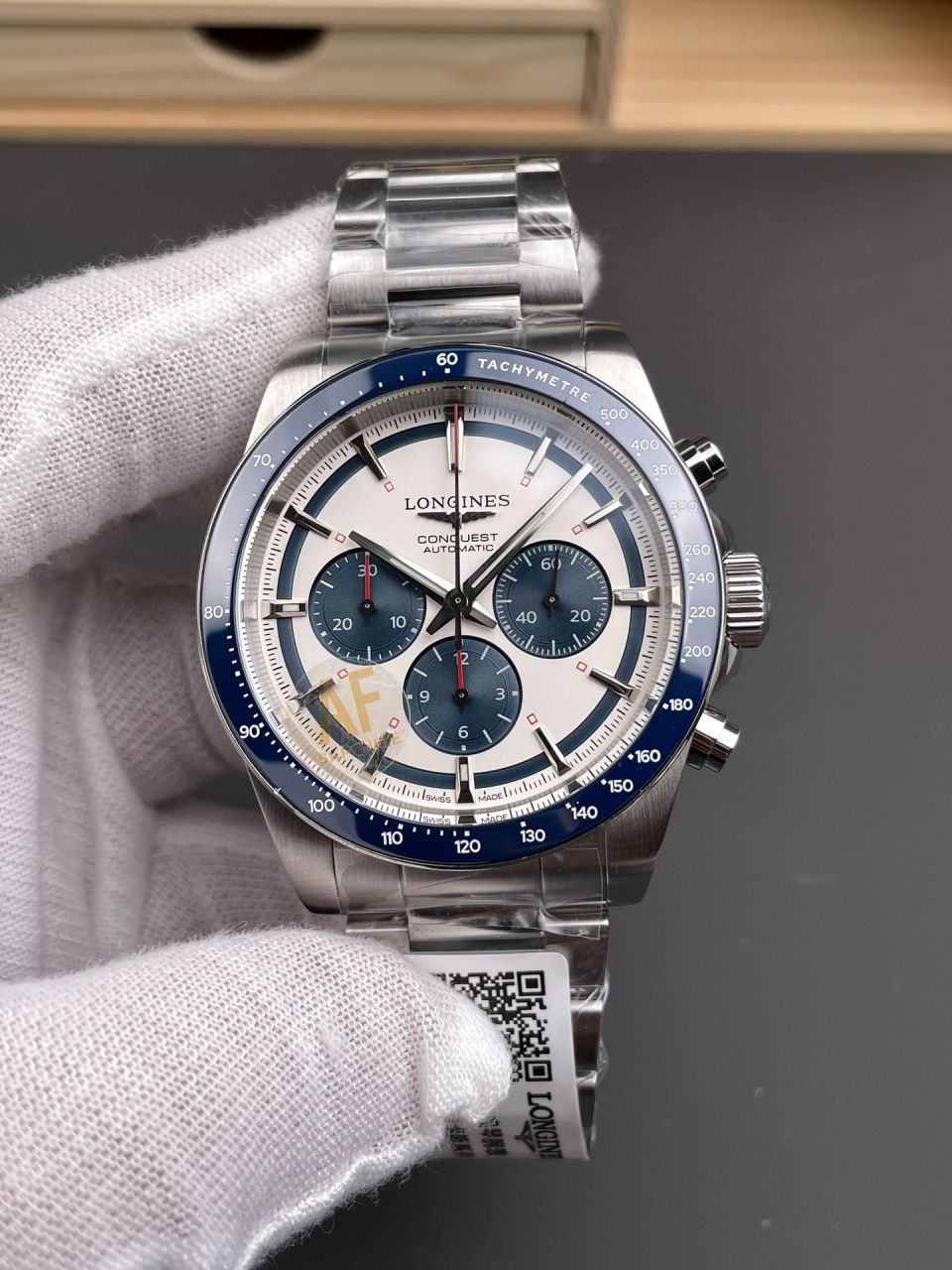 AF浪琴康卡斯系列L3.835.4.98.6腕表 /  