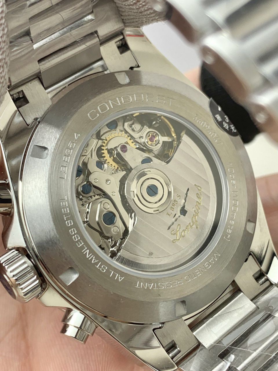 AF浪琴康卡斯系列L3.835.4.72.6腕表 /  