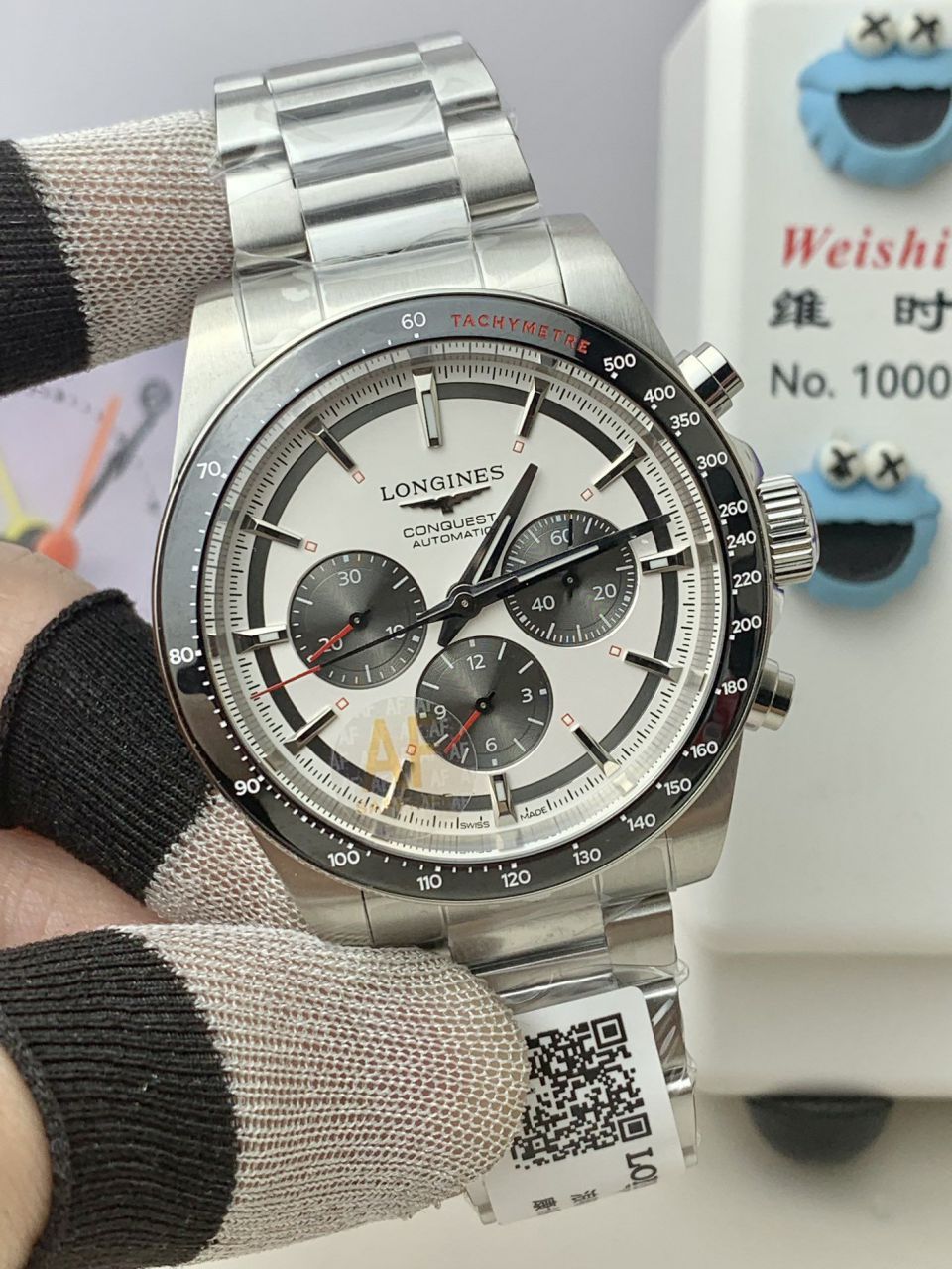 AF浪琴康卡斯系列L3.835.4.72.6腕表 /  