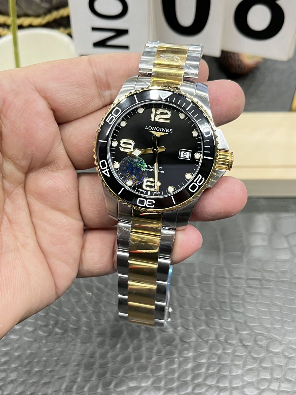 AF浪琴康卡斯系列L3.782.3.56.7腕表 /  