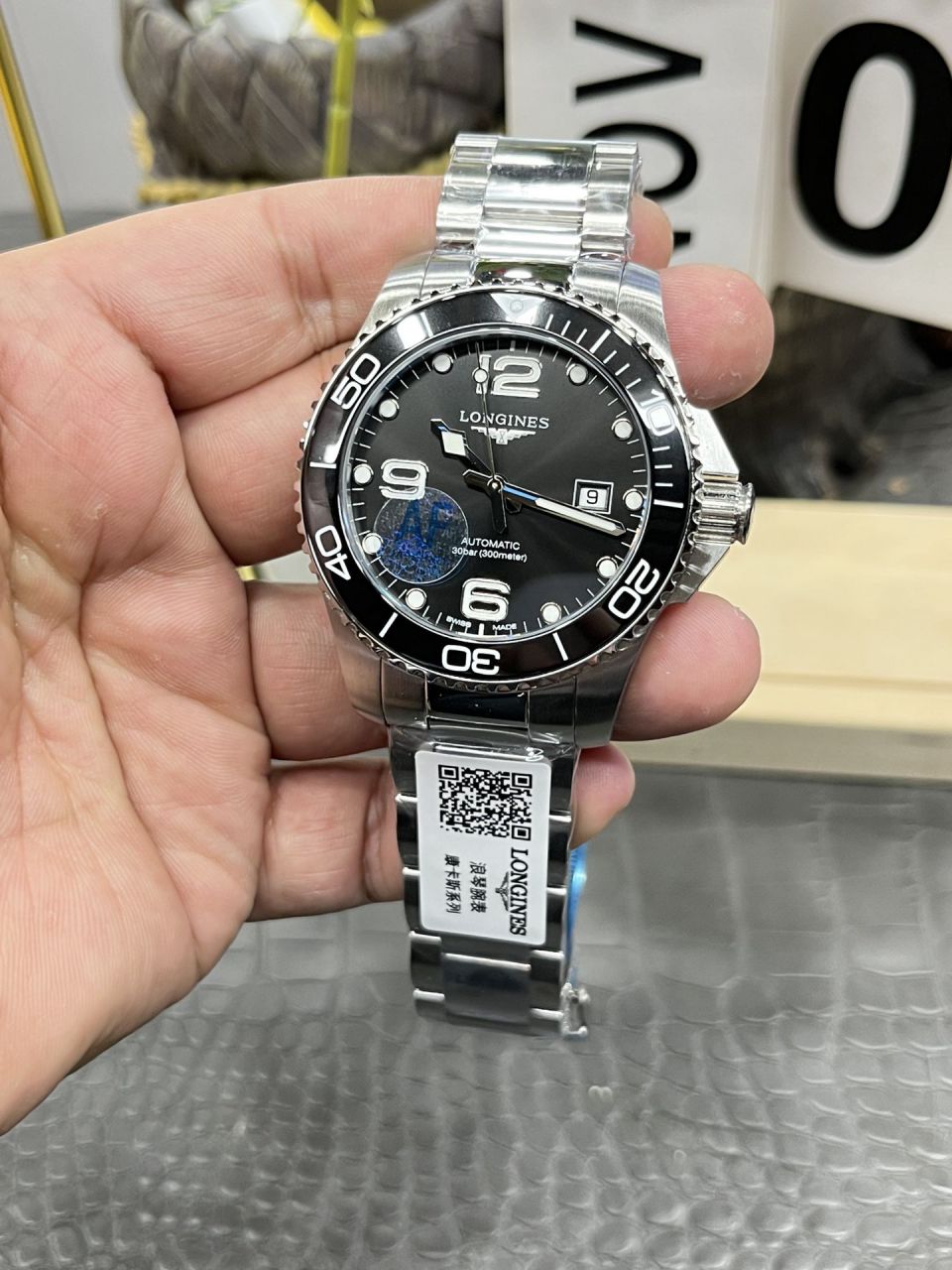 AF浪琴康卡斯系列L3.781.4.56.9腕表