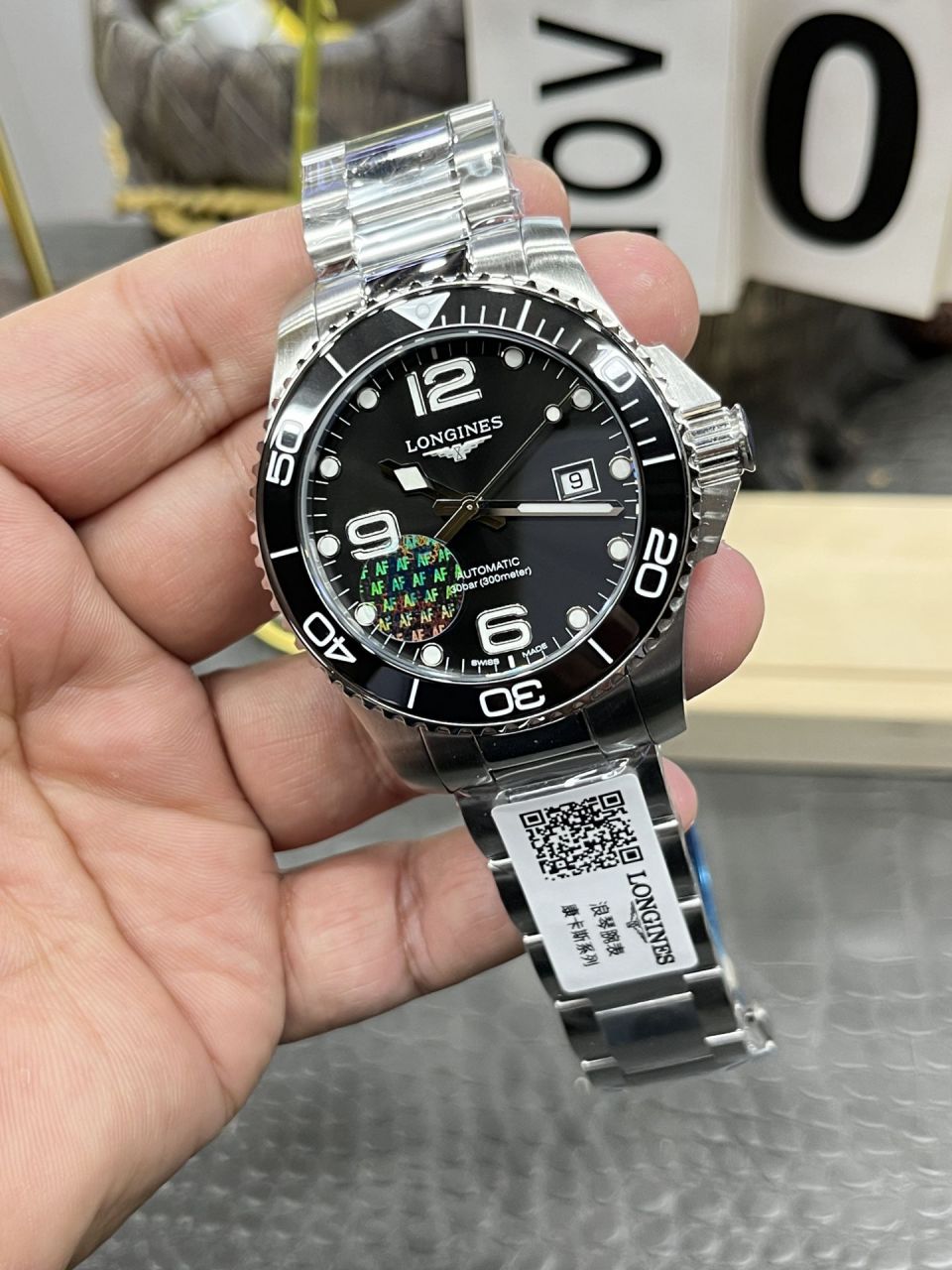 AF浪琴康卡斯系列L3.781.4.56.9腕表 /  