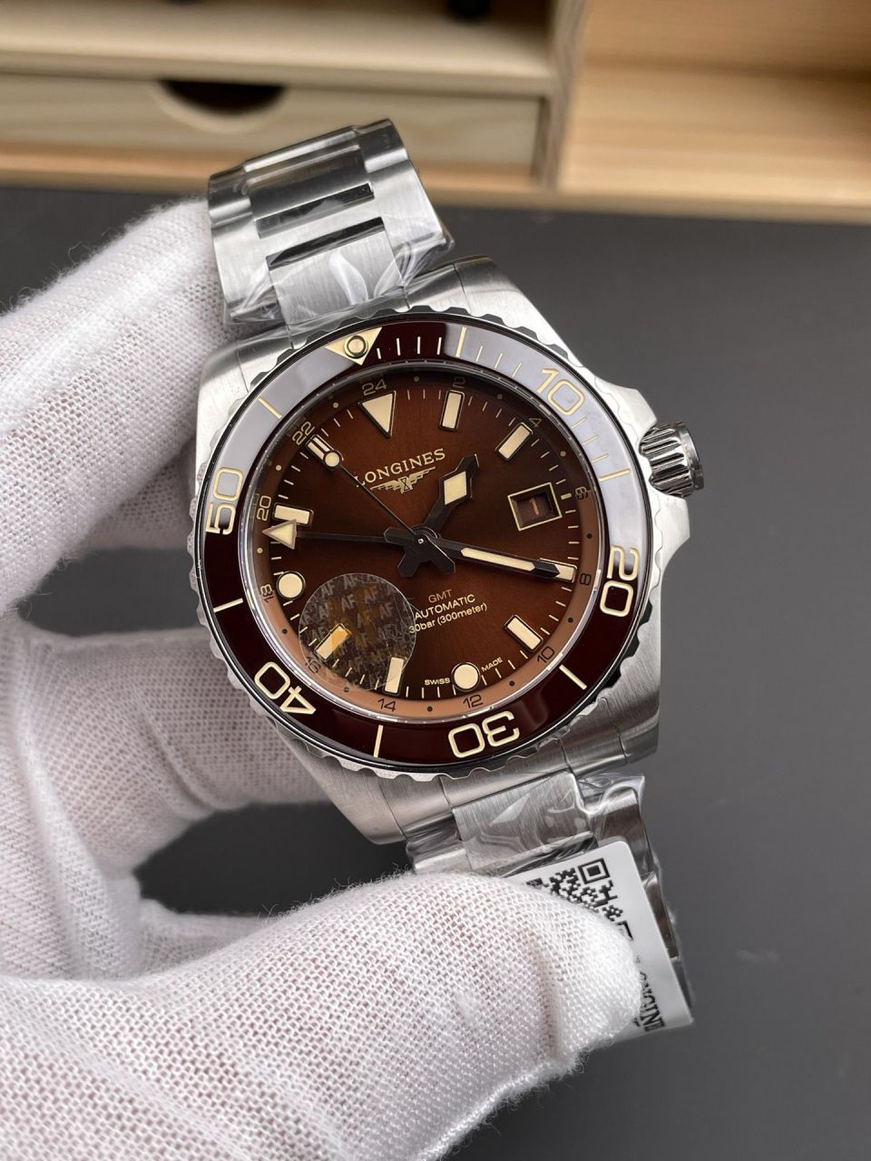 AF浪琴康卡斯系列L3.830.4.62.6腕表 /  