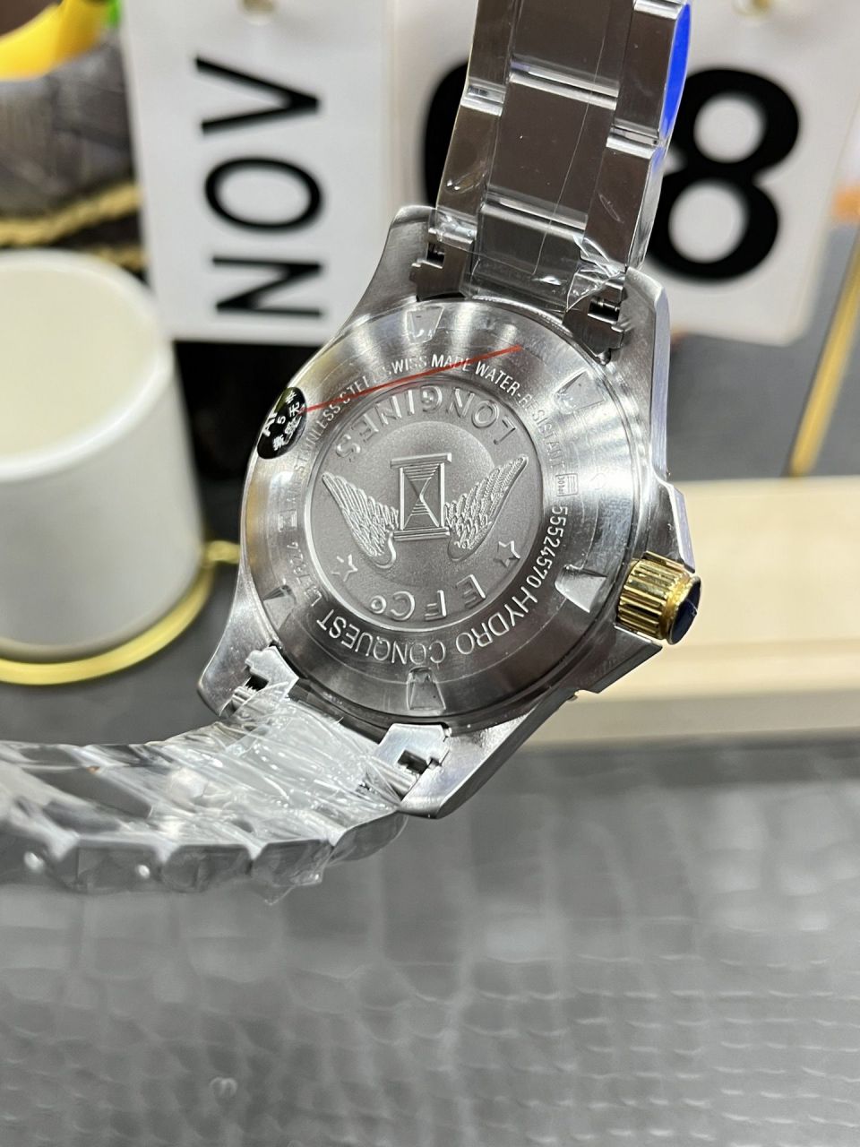 AF浪琴康卡斯系列L3.782.3.56.7腕表 /  