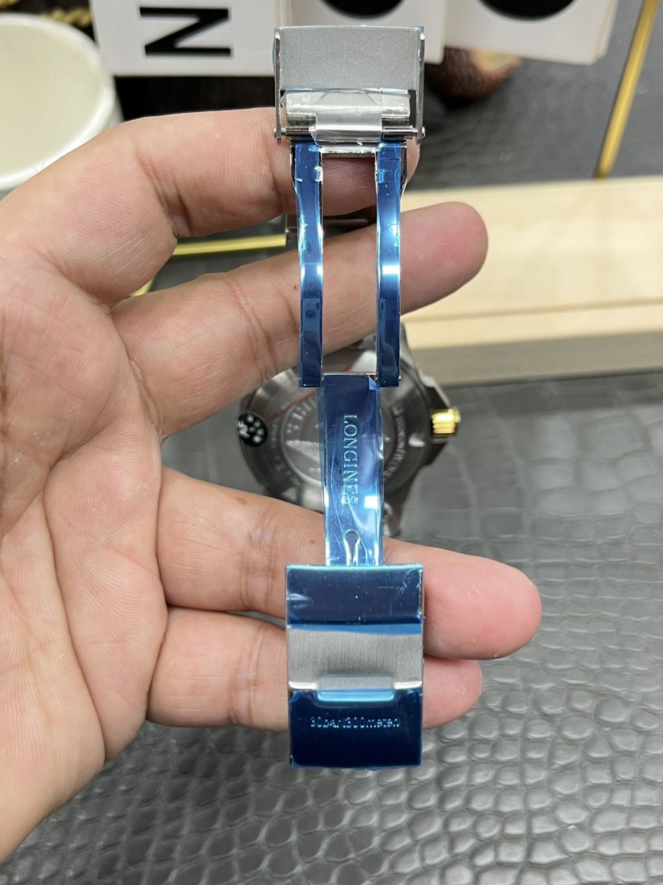 AF浪琴康卡斯系列L3.782.3.56.7腕表 /  