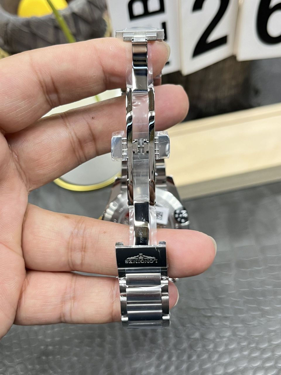 AF浪琴康卡斯悦动系列L3.830.4.07.6腕表 /  