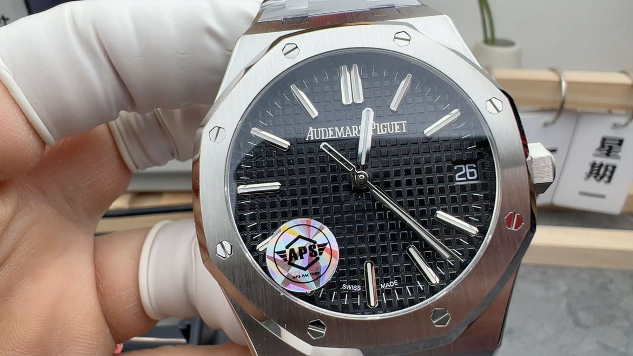 aps无卡度配重砝码爱彼皇家橡树系列15510ST.OO.1320ST.07腕表