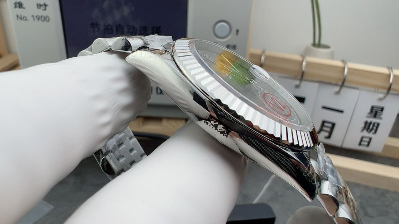 VSv2版劳力士日志型系列m126334-0022腕表(绿罗&绿萝) /  