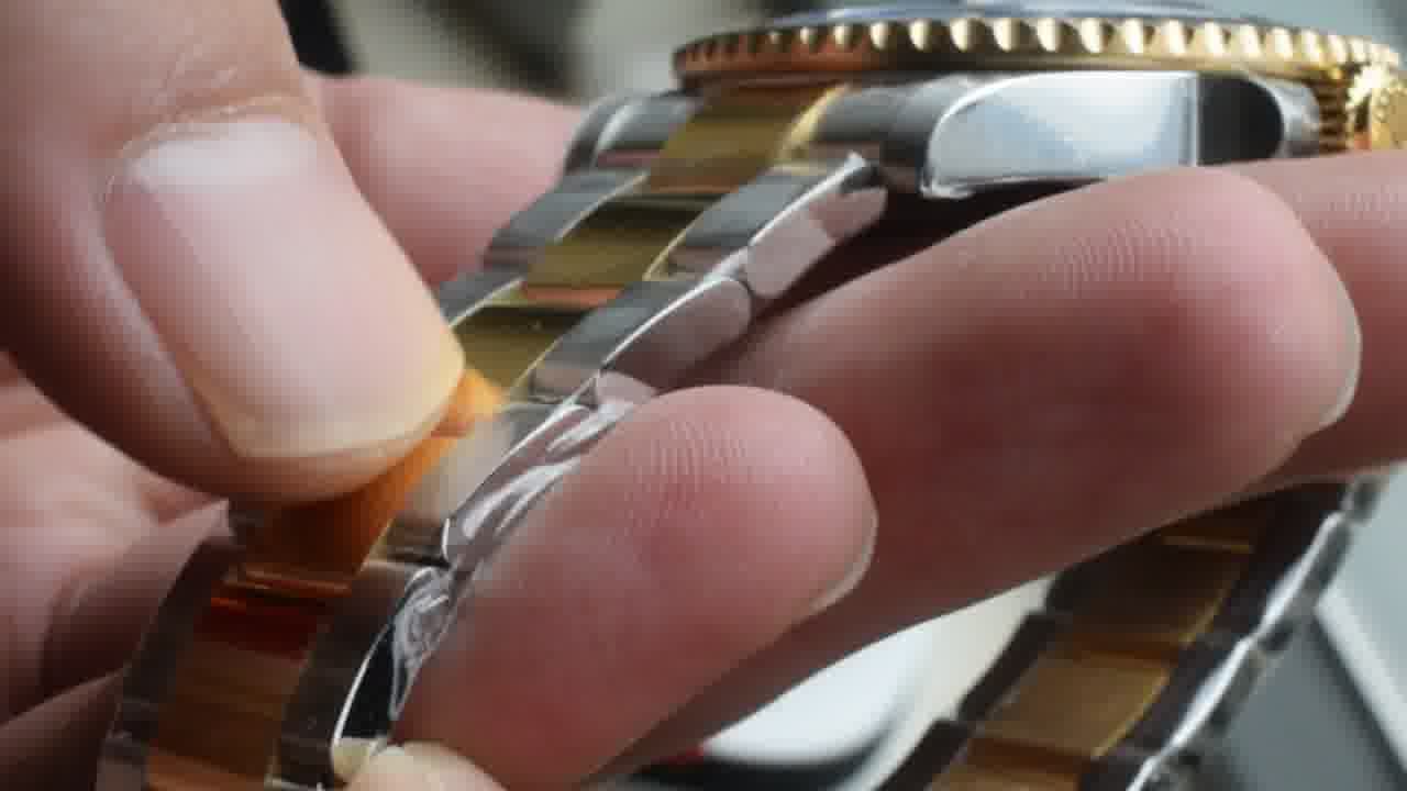 视频评测VS厂V2配重170克+劳力士潜航者型间金蓝水鬼顶级复刻m126613lb-0002腕表 /  