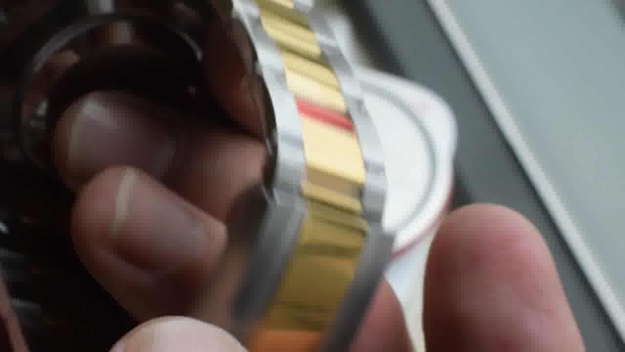 视频评测VS厂V2配重170克+劳力士潜航者型间金蓝水鬼顶级复刻m126613lb-0002腕表 /  